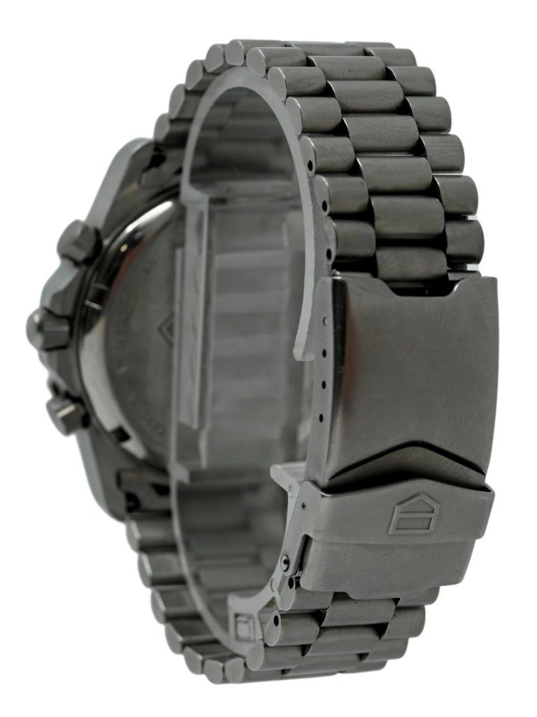 Tag Heuer 38mm Men's 2000 Series Swiss Quartz Chronograph Ss Watch- 540.206 R! — image 4 of 8